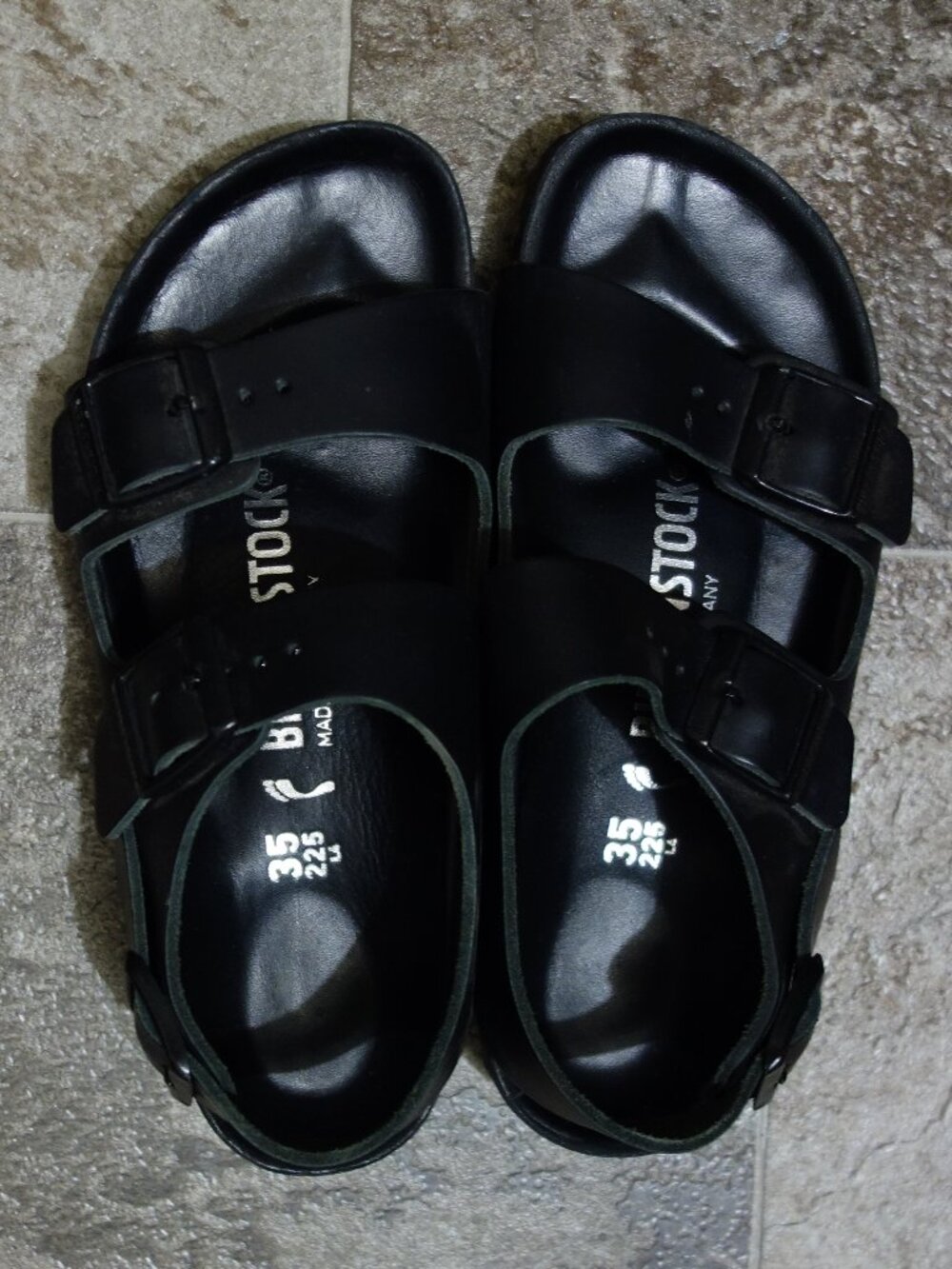 Birkenstock Milano Leather Sandals SZ 35